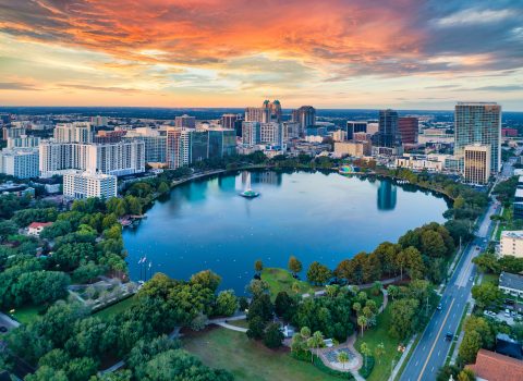 Scenic Urban Photo of Orlando, Florida